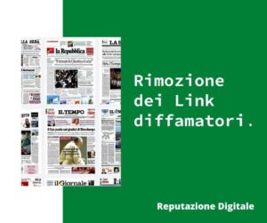 Reputazione digitale e rimozione link negativi