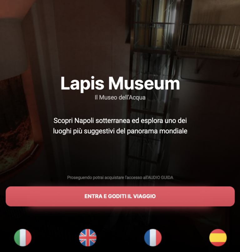 WebApp – Museo dell’Acqua di Napoli – Polo Museale Pietrasanta
